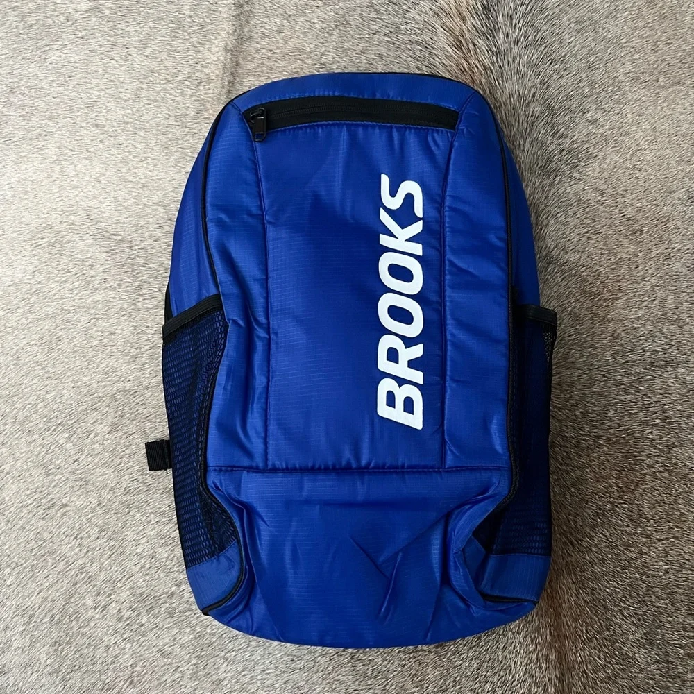 Brooks Blue Backpack - Picture 1 of 2